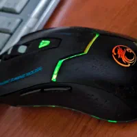 موس گیمینگ با RGB گرین مدل tm 754ga