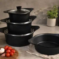 قابلمه ۷ پارچه سیمنز سنگین پرداخت درب منزل