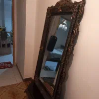 فروش آیینه رومیزی و ۲عدد شمعدان