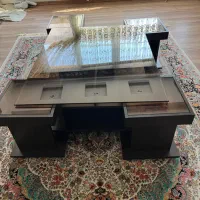 میز جلو مبلی به همراه ۴ میز عسلی