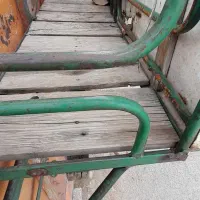 اتاق چوبی دهچرخ باری بنز
