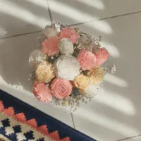 باکس گل شمع زیبا