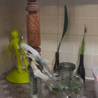 قلیون چوب نو با یک عدد شیشه قلیون اضافی