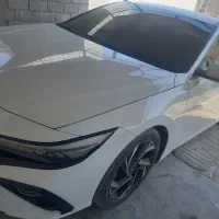 هیوندای النترا ۲۰۲۴ پلاک موقت جزیره