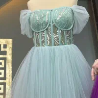 پیراهن مجلسی شیک دخترانه سایز ۱
