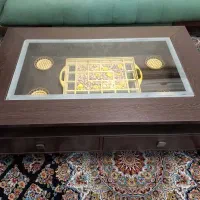 مبلمان ۷نفره بامیزجلومبلی و۷عددصندلی ناهارخوری