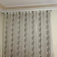 تختخواب با تشک وپرده