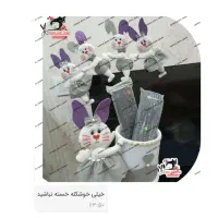 ست ریسه و جاکنترلی تلویزیون نمدی