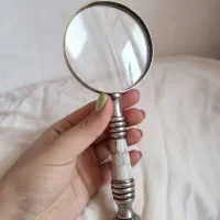 ذره بین نقره آنتیک