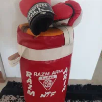 کیسه بوکس و دستکش
