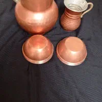 لیوان پارچ مسی قدیم