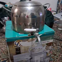 کتری استیل شیر دار