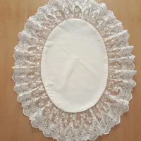 رانر و رومیزی پینترستی چین دار