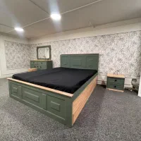 فروش تخت مینیمال MDF با گارانتی ۲۴ ماهه