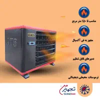 هیتر برقی سه فاز فن دار آذرتهویه طرح فلورا مدل 180