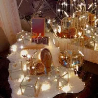 هفت سین سال ۱۴۰۵ شیشه ای  ۹ تیکه