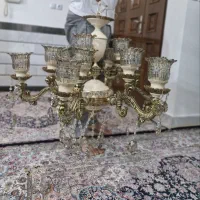 لوستر ترکیبی برنز و چینی