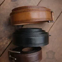 کمربند چرم گاومیشی یه‌لا،چرم طبیعی اصل