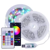 نواری هوشمند 2812 مولتی کالر ic دار بلوتوثی 5 متری
