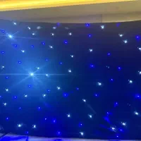 پرده استیچ رقص نور دار سایز سه در 2.8