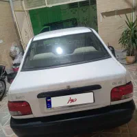 پراید سفید مدل ۹۰ دوگانه سوز