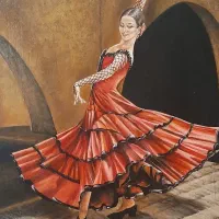 تابلو نقاشی رنگ روغن روی بوم