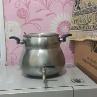 کتری رو گازی شیردار  ۶ لیتری ، تمیز و مرتب