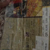 ۲تخته فرش ماشینی ۳متر و ۶متر طرح ماهی