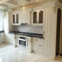 کمد ، کابینت، درب و راپله چوبی