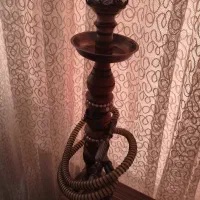 قلیون تنه چوب کوک به همراه طعم و سری اضافه
