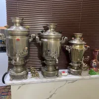 اجناس قدیمی و مسی سماور دیگ ملاقه