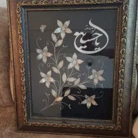 قاب گل نقره