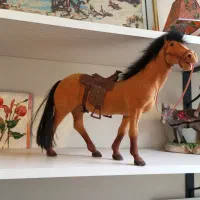 ماکت اسب جنس جیر و چرم