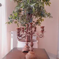 دوعدد شمعدان  ۵ شعله نو نو  خارجی