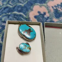 پلاک و انگشتر نقره عیار ۹۲۵