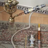 قلییون اصل حاج اوغلی اصغر تنه شیر برنجی