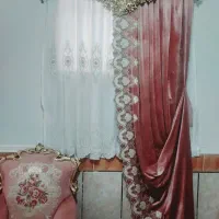 پرده با بهترین دوخت درحد نو