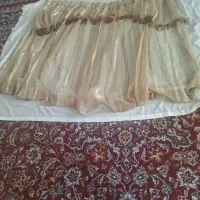 پرده حریر گلدوزی شده با آستری ویلان  توافقی