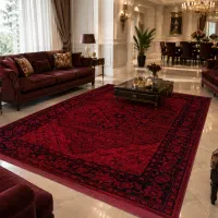 فرش های لاکی سبز جدید و مدرن ( فرش ماندگار )