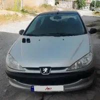 پژو 206 نقره ای