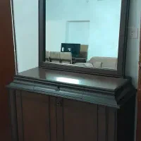 آینه کنسول ( چوب راش )