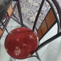 میز ناهار خوری ۴ نفره استیل