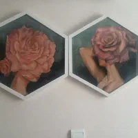 تابلو نقاشی  ، پاستل