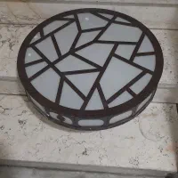 لوستر سقفی چوبی