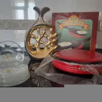 ماهی‌تابه، گلدون دکوری،نعلبکی شیشه‌ای فرانسوی