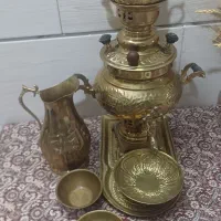 سماور وقوری برنجی
