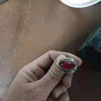 انگشتر یاقوت رکاب نقره