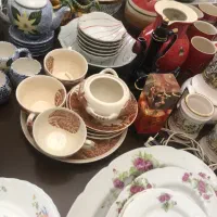 ظروف قدیمی و انتیک  و چینی و کریستال