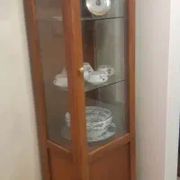 بوفه ایستاده تمام چوب راش