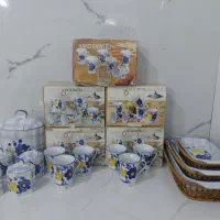 ظروف پاسماوری لیوان گل پنبه و سوفله خوری وارمردار